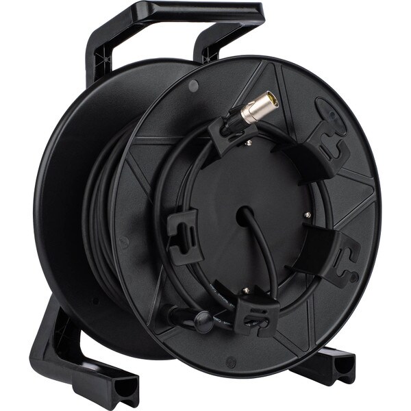 Main product image for Hand Operated Heavy Duty Plastic Large Cord Storage Reel with Stand and Brake